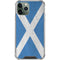 Scotland Flag Distressed iPhone 11 Pro Max Clear Case